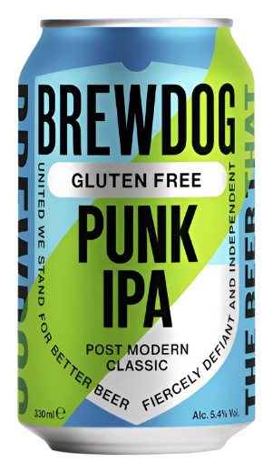 Пиво BrewDog Punk Gluten Free  ж/б