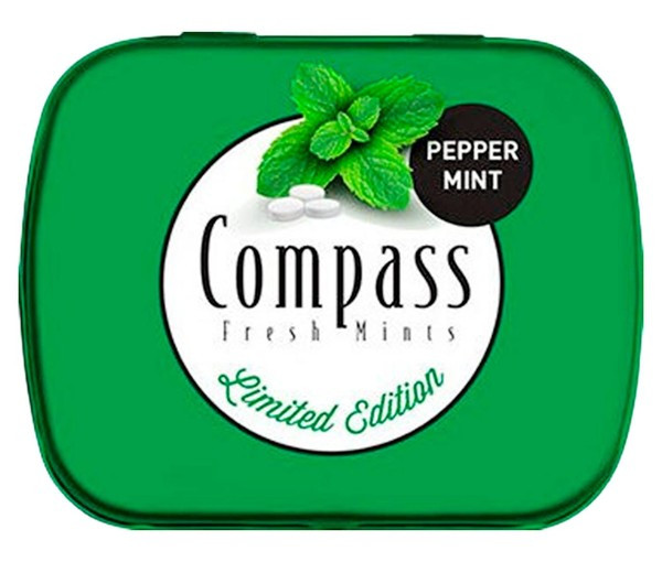 Леденцы мята перечная 14г Compass