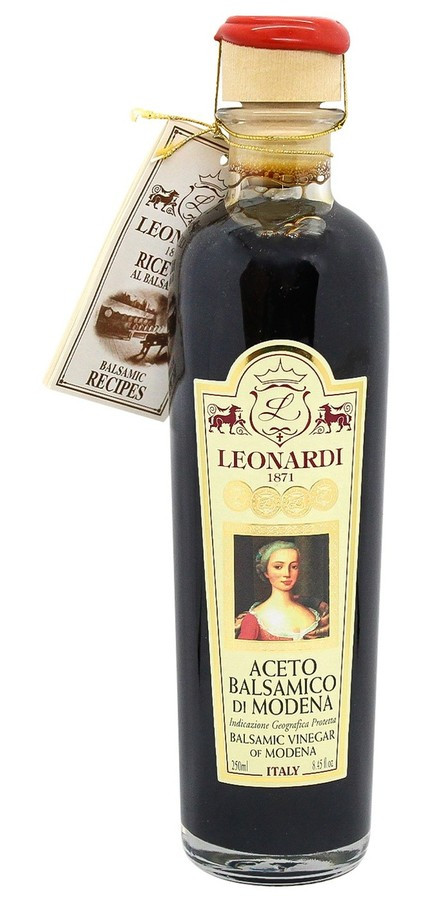 Оцет бальзамічний з Модени, 4 медалі, Leonardi 0,250 (шт)
