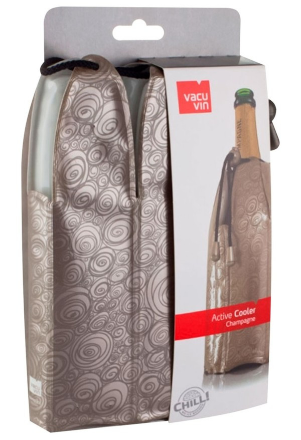Охолоджувач для вина платиновий, Vacu Vin (Нідерланди)