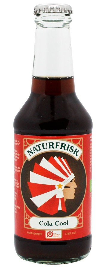 Напиток газированный органический Cola Cool 0,250л., NaturFrisk
