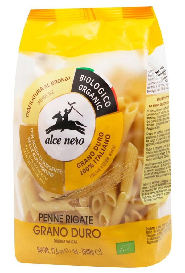 Паста Пенне 500г Alce Nero