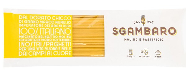 Макаронные изделия Sgambaro "Spaghetti" (Италия) 500 г
