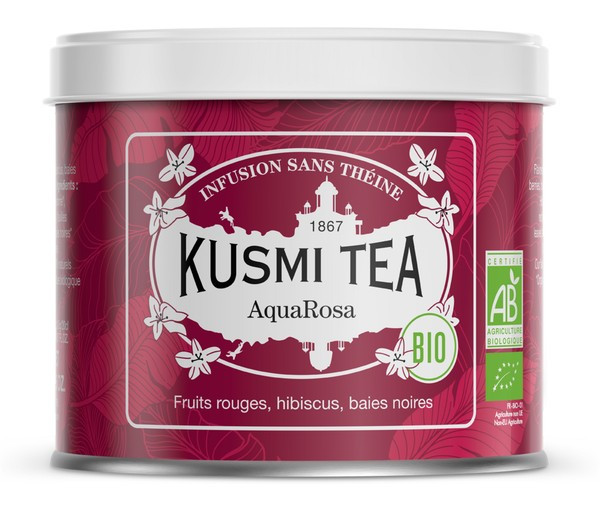 Чай трав'яний АкваРоза органічний 100г, Kusmi Tea