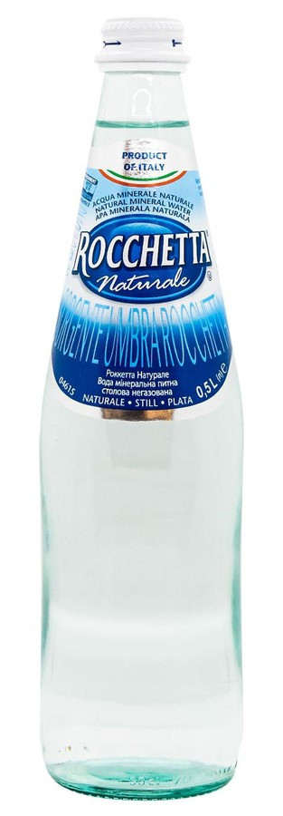 Вода минеральная негазированная Rocchetta Naturale стекло  0,5