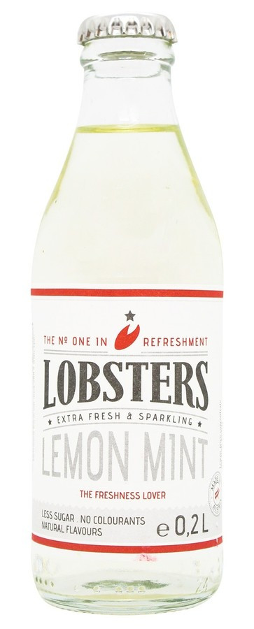 Напиток газированный "Lobsters" Lemon Mint  0,20 л