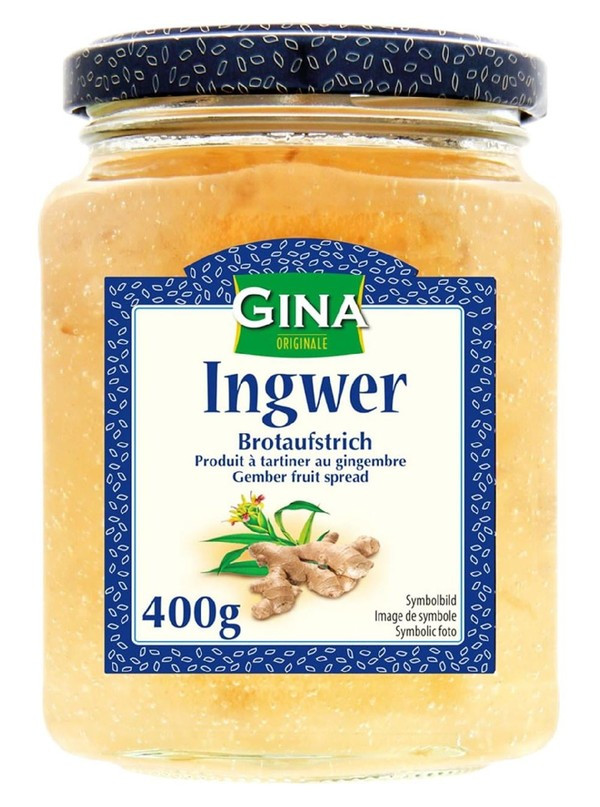 Джем фруктовый Имбирь 400г Gina  Дания