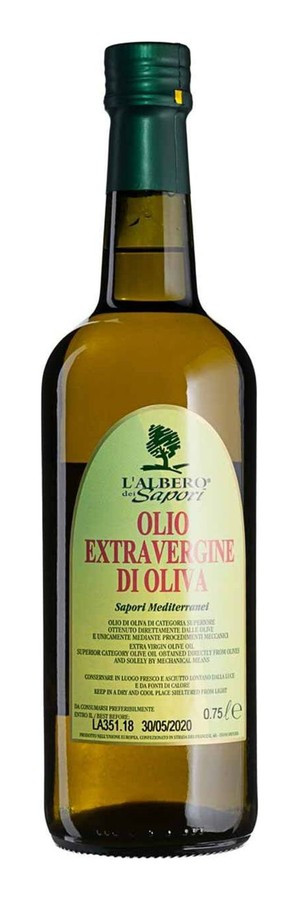 Олія оливкова екстра верджин 0,75л, L`Albero dei Sapori (шт)