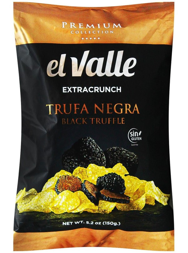 Картофельные чипсы Trufa Negra 150 г El Valle