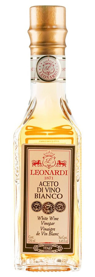 Оцет винний білий 250мл, Leonardi (шт)