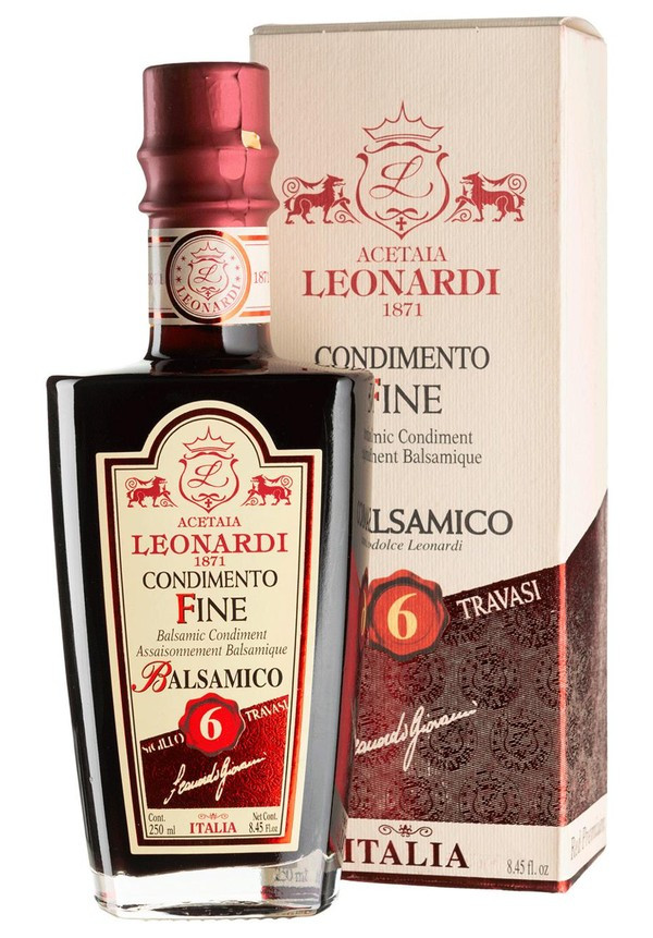 Оцет бальзамічний (витримка 6 років), Leonardi 0,250 (шт)