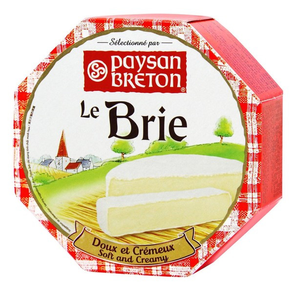 Сыр Бри фасованный 125 гр 50% ТМ PAYSAN BRETON