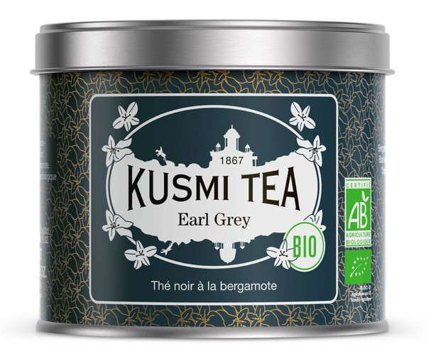 Чай черный Эрл Грей органический 100г, Kusmi Tea