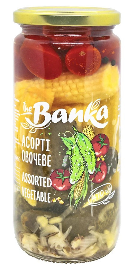 Асорті овочеве 470г Тhe Banka