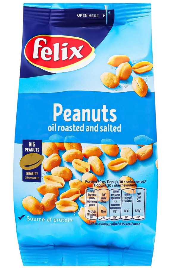 FELIX арахис СОЛЕНЫЙ 200г