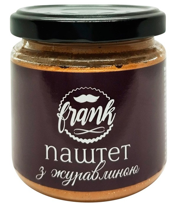 Паштет  журавлиною 200 г FRANK