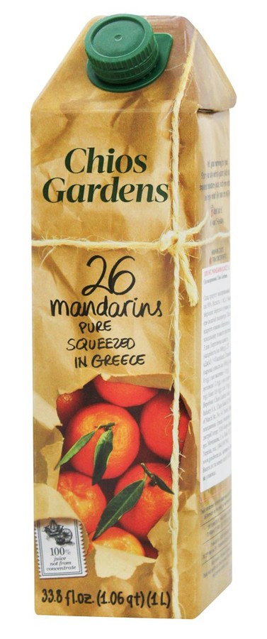 Сок мандариновый 1л, Chios Gardens