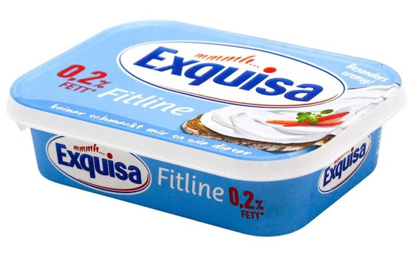 Сир вершковий 0,2% FA Фітлайн 200гр TM Exquisa