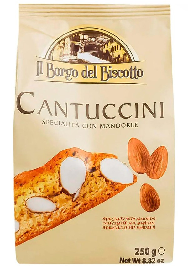 Печиво кантучіні з мигдал. 250 г Il Borgo del Biscotto