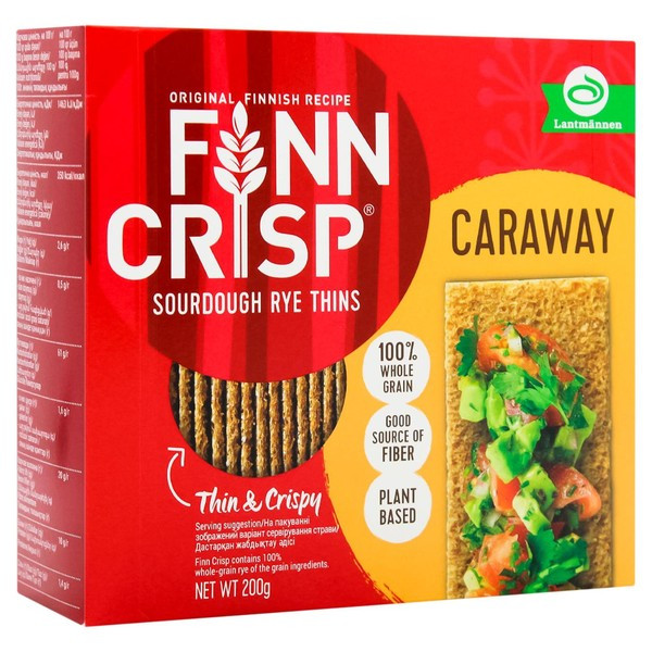 Сухарики ржаные Caraway с тмином 200 г. (шт)