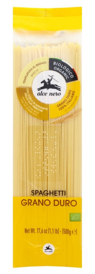 Спагетти из Твердых Сортов Пшеницы Alce Nero