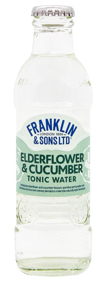 Тоник с Бузиной и Огурцом 200мл, Franklin & Sons