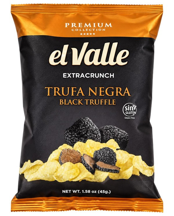 Картофельные чипсы Trufa Negra 45 г El Valle
