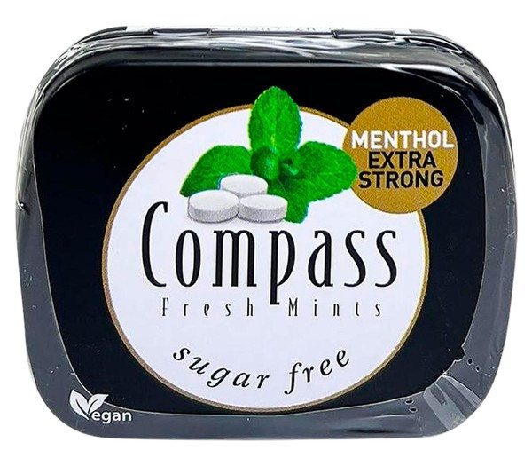 Леденцы ментол 14г Compas