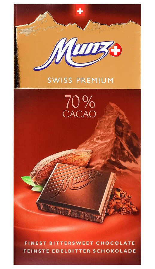 Шоколад  чорний 100г MUNZ