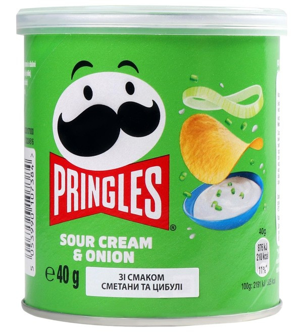Чипсы Pringles Сметана и лук 40 г