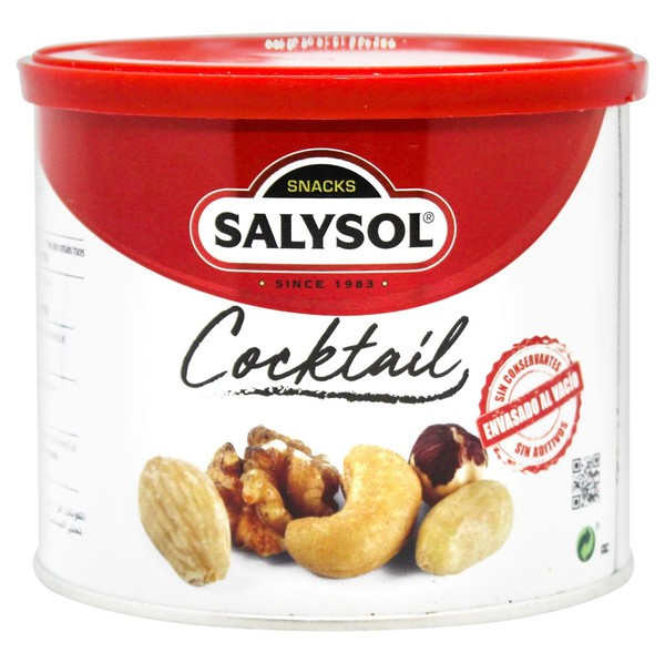 Микс орехов "Salysol" (ж/б, Испания) 250 г
