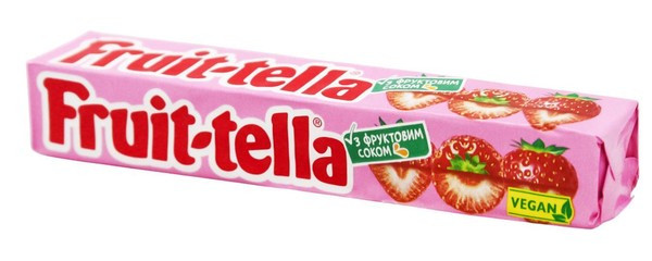 Конфета жев. Клубника 41г Fruit-tella