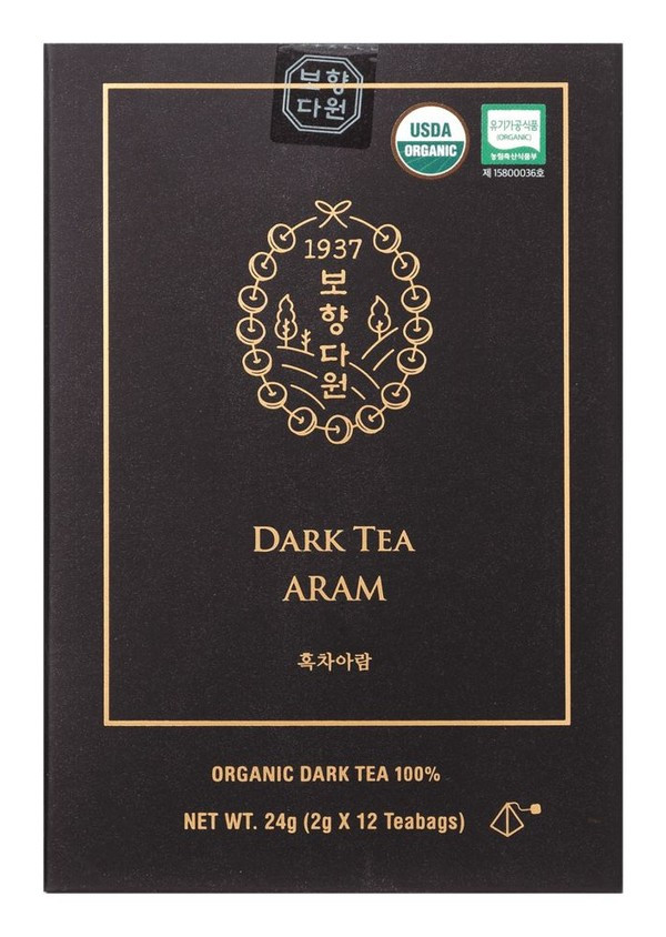 Чай чорний Арам органічний 12х2г, Bohyang Tea