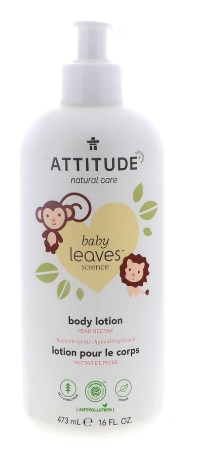 Лосьон для тела "Baby Leaves" Грушевый Нектар 473мл, Attitude