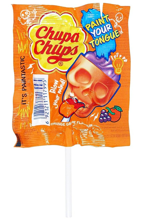Карамель Chupa Chups 3D Skull 15г