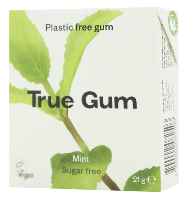 Жувальна Гумка без Цукру зі Смаком М'яти True Gum