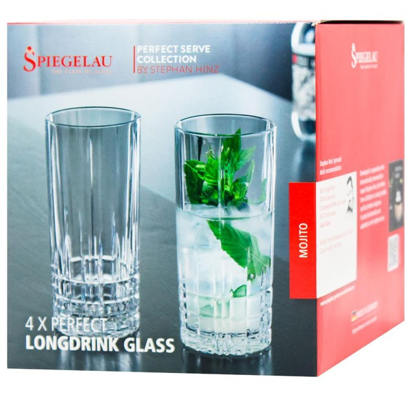 Кришталевий бокал для коктейлю Лонгдрінк 0,350л (4шт в уп) Perfect Serve Collection, Spiegelau
