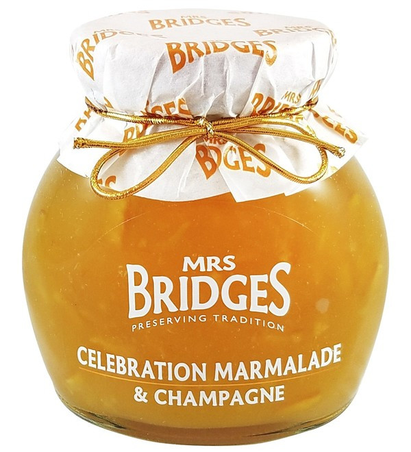 Конфитюр Празднование (апельсин и шампанское) 340г, Mrs Bridges (Шотландия)