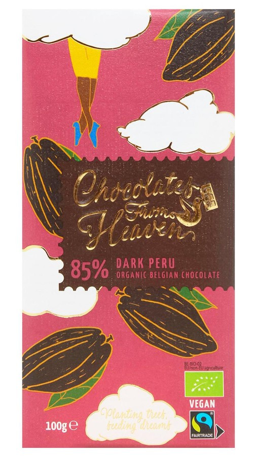 Шоколад KLINGELE чорний 85%