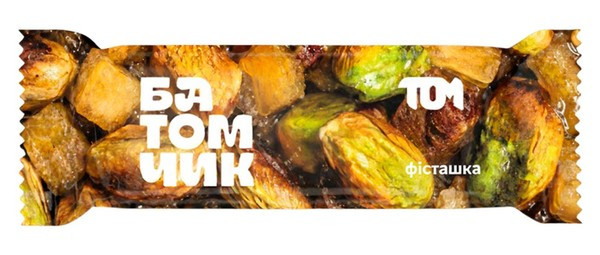 Батончик фісташка 45г ТОМ