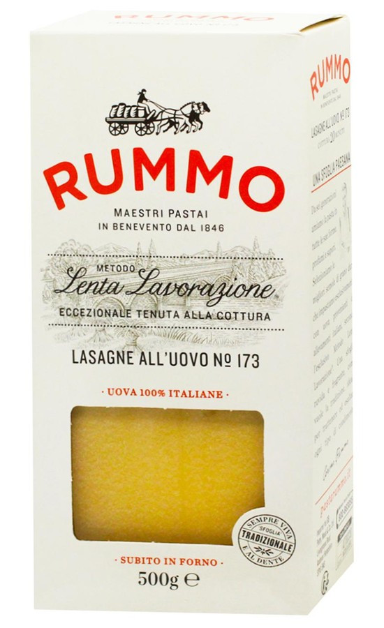 Паста Яичная Лазанья 500г Rummo