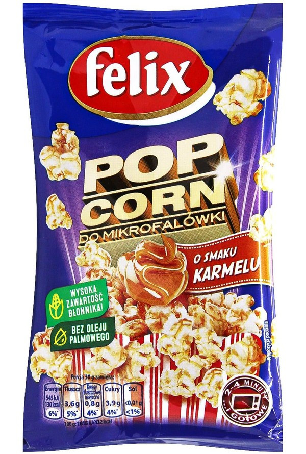FELIX попкорн КАРАМЕЛЬ для МХП